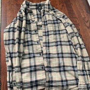 Oversized H&M flannel